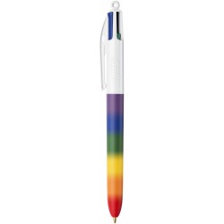 Stylo bille 4 couleurs Punch
