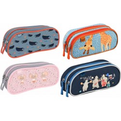 Fourre-tout 2 compartiments "Animascot"