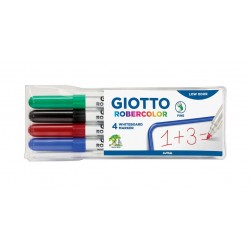Marqueur tableau blanc pointe ogive 2,8mm pochette de 4