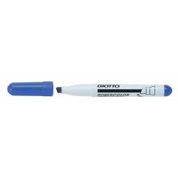Marqueur tableau blanc pointe biseau 2-6mm bleu
