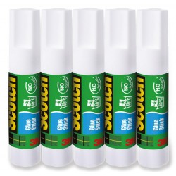 Colle blanche Scotch 8g lot de 5