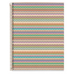 Notebook spiralé A5 5x5 200p couverture carte rigide Zigzag Majorque