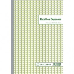 Manifold recettes dépenses A4 50 dupli