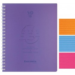 Agenda semainier SAD 19 S Linicolor