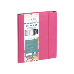 Agenda All in one 15x21cm « Mini Labo » spiralé