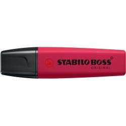 Surligneur Stabilo Boss Original NatureCOLORS Wildflower Edition rouge dahlia (70/250)