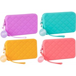 Trousse rectangulaire Fresh Collection silicone
