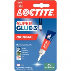 Superglue-3 liquide Universal blister de 1 tube de 3g