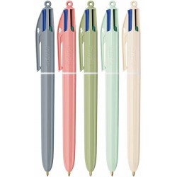 Stylo bille 4 couleurs Mineral