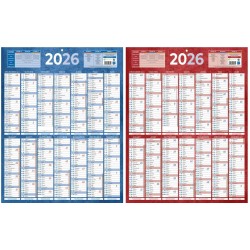 Calendrier annuel vertical 55x43cm