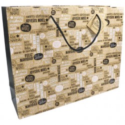 Sac "Cosy B&W" 35x10x27,5cm