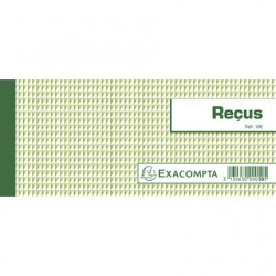 Manifold reçus 9x13cm 50 feuillets
